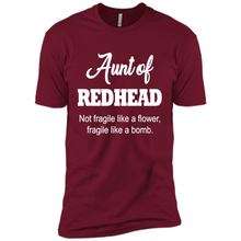Load image into Gallery viewer, Aunt Of Redhead Definition Funny For Aunt On mother’s day - Premium Short Sleeve T-Shirt