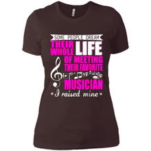 Load image into Gallery viewer, Favorite Musician – Funny sweet Mom Mother’s Day - Ladies' Boyfriend T-Shirt