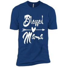 Load image into Gallery viewer, Blessed Mama – Funny And Novelty Gift On Mother’s Day - Premium Short Sleeve T-Shirt