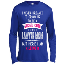 Load image into Gallery viewer, A Super cute Lawyer Mom Mother’s Day Gift ideas Funny - Canvas Long Sleeve T-Shirt