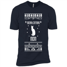 Load image into Gallery viewer, Cats T Shirt Hoodie Merry Catmas Mom Mother’s Day - Premium Short Sleeve T-Shirt