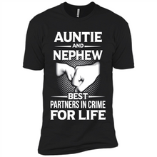 Load image into Gallery viewer, Auntie And Nephew – Best Partners In Crime For Life, Best mother’s day - Premium Short Sleeve T-Shirt
