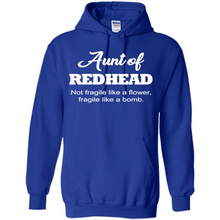 Load image into Gallery viewer, Aunt Of Redhead Definition Funny For Aunt On mother’s day - Hoodie