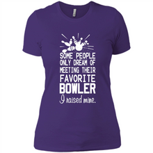 Load image into Gallery viewer, Bowling Mom Mother’s Day - Ladies' Boyfriend T-Shirt