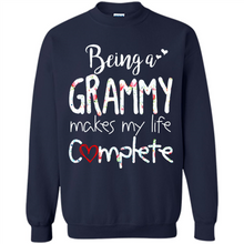 Load image into Gallery viewer, Being A Grandmy Makes My Life Complete – Memorable Mother’s Day Gift For Grandmother - Sweatshirt