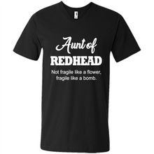 Load image into Gallery viewer, Aunt Of Redhead Definition Funny For Aunt On mother’s day - Men's V-Neck