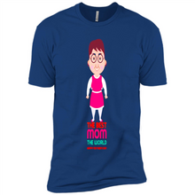 Load image into Gallery viewer, Best Mom Cartoon Character Mother’s Day - Premium Short Sleeve T-Shirt
