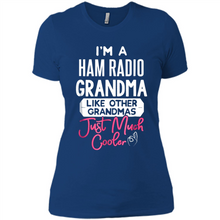 Load image into Gallery viewer, Cool Mothers Day T-Shirt Ham Radio Grandma - Ladies' Boyfriend T-Shirt