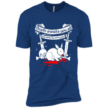 Load image into Gallery viewer, Death Awaits You All With Big Pointy Teeth - Premium Short Sleeve T-Shirt