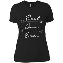 Load image into Gallery viewer, Best Oma Ever Shirt Tribal Arrows Mother’s Day - Ladies' Boyfriend T-Shirt