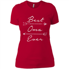 Load image into Gallery viewer, Best Oma Ever Shirt Tribal Arrows Mother’s Day - Ladies' Boyfriend T-Shirt