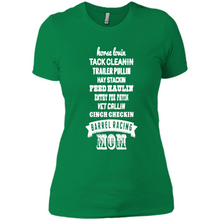 Load image into Gallery viewer, Barrel Racing Mom Mother’s Day - Ladies' Boyfriend T-Shirt