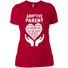Load image into Gallery viewer, Adoptive Parent Mother’s Day - Ladies' Boyfriend T-Shirt