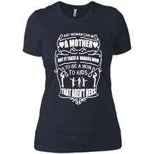 Load image into Gallery viewer, Badass Mom Mother’s Day - Ladies' Boyfriend T-Shirt