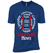 Load image into Gallery viewer, Baseball Mom Tee-Mother’s Day 2019 - Premium Short Sleeve T-Shirt