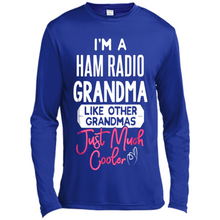Load image into Gallery viewer, Cool Mothers Day T-Shirt Ham Radio Grandma - Canvas Long Sleeve T-Shirt