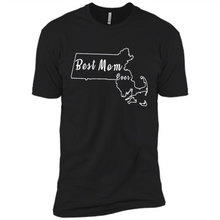 Load image into Gallery viewer, Best Mom Ever Shirt Massachusetts Mothers Day - Premium Short Sleeve T-Shirt