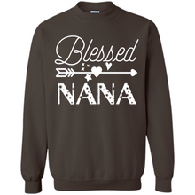 Load image into Gallery viewer, Blessed Nana Christmas Mother’s Day Birthday Grandma - Sweatshirt