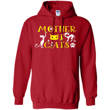 Load image into Gallery viewer, Cats T Shirt Hoodie Mother of Cats Mother’s Day - Hoodie