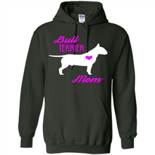 Load image into Gallery viewer, Bull Terrier Mom – Cute Mother’s Day T-Shirt For Dog Lovers - Hoodie