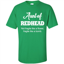 Load image into Gallery viewer, Aunt Of Redhead Definition Funny For Aunt On mother’s day - Shirt