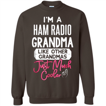 Load image into Gallery viewer, Cool Mothers Day T-Shirt Ham Radio Grandma - Sweatshirt