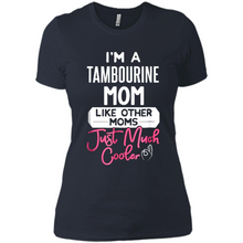 Load image into Gallery viewer, Cool Mothers Day T-Shirt Tambourine Mom - Ladies' Boyfriend T-Shirt