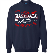 Load image into Gallery viewer, Baseball Auntie Softball Auntie Funny Gift For Mother’s Day - Sweatshirt
