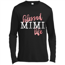 Load image into Gallery viewer, Blessed Mimi Life Shirt Gift for Grandma Mother’s Day - Canvas Long Sleeve T-Shirt