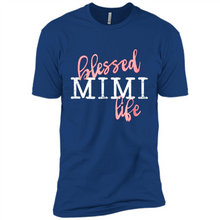 Load image into Gallery viewer, Blessed Mimi Life Shirt Gift for Grandma Mother’s Day - Premium Short Sleeve T-Shirt
