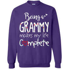 Load image into Gallery viewer, Being A Grandmy Makes My Life Complete – Memorable Mother’s Day Gift For Grandmother - Sweatshirt