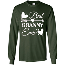 Load image into Gallery viewer, Best Granny Ever Christmas Mother’s Day Birthday - Long Sleeve T-Shirt