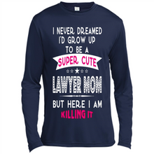 Load image into Gallery viewer, A Super cute Lawyer Mom Mother’s Day Gift ideas Funny - Canvas Long Sleeve T-Shirt