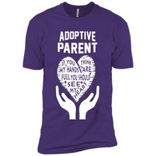 Load image into Gallery viewer, Adoptive Parent Mother’s Day - Premium Short Sleeve T-Shirt
