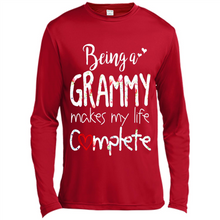 Load image into Gallery viewer, Being A Grandmy Makes My Life Complete – Memorable Mother’s Day Gift For Grandmother - Canvas Long Sleeve T-Shirt