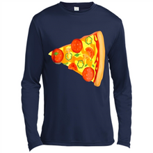 Load image into Gallery viewer, Dad Son Pizza Piece Funny Matching Family Shirt Mother Day - Canvas Long Sleeve T-Shirt