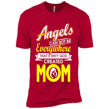Load image into Gallery viewer, Angel Mom Tee 2019 Happy Mothers Day - Premium Short Sleeve T-Shirt