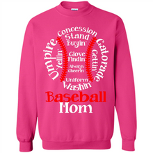 Load image into Gallery viewer, Baseball Mom Tee-Mother’s Day 2019 - Sweatshirt