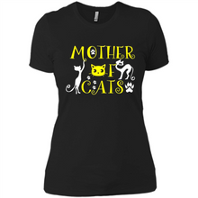 Load image into Gallery viewer, Cats T Shirt Hoodie Mother of Cats Mother’s Day - Ladies' Boyfriend T-Shirt