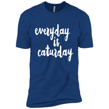 Load image into Gallery viewer, Cats T Shirt Hoodie Everyday Is Caturday Mother’s Day Gift ideas - Premium Short Sleeve T-Shirt
