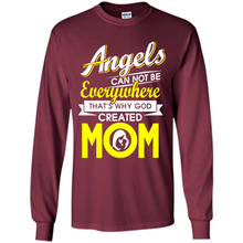 Load image into Gallery viewer, Angel Mom Tee 2019 Happy Mothers Day - Long Sleeve T-Shirt