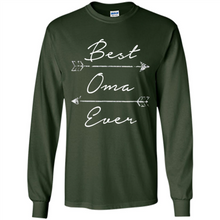 Load image into Gallery viewer, Best Oma Ever Shirt Tribal Arrows Mother’s Day - Long Sleeve T-Shirt