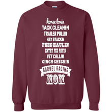 Load image into Gallery viewer, Barrel Racing Mom Mother’s Day - Sweatshirt