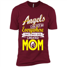 Load image into Gallery viewer, Angel Mom Tee 2019 Happy Mothers Day - Premium Short Sleeve T-Shirt