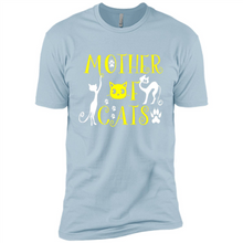 Load image into Gallery viewer, Cats T Shirt Hoodie Mother of Cats Mother’s Day - Premium Short Sleeve T-Shirt
