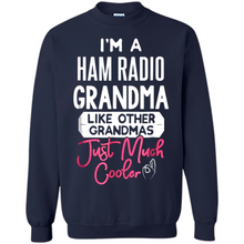 Load image into Gallery viewer, Cool Mothers Day T-Shirt Ham Radio Grandma - Sweatshirt