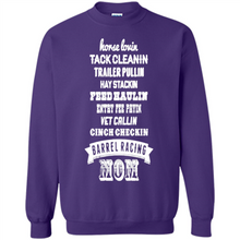 Load image into Gallery viewer, Barrel Racing Mom Mother’s Day - Sweatshirt