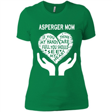 Load image into Gallery viewer, Asperger Mom Mother’s Day - Ladies' Boyfriend T-Shirt