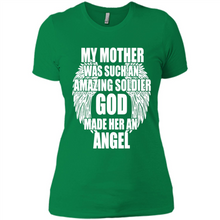 Load image into Gallery viewer, ANGEL MOM Mother’s Day - Ladies' Boyfriend T-Shirt