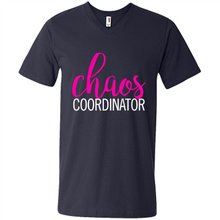 Load image into Gallery viewer, Chaos Coordinator mom is boss Mothers Day - Men's V-Neck